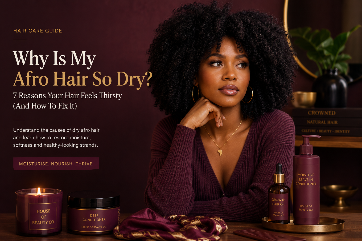 Why Is My Afro Hair So Dry? 7 Reasons Your Hair Feels Thirsty (And How To Fix It)