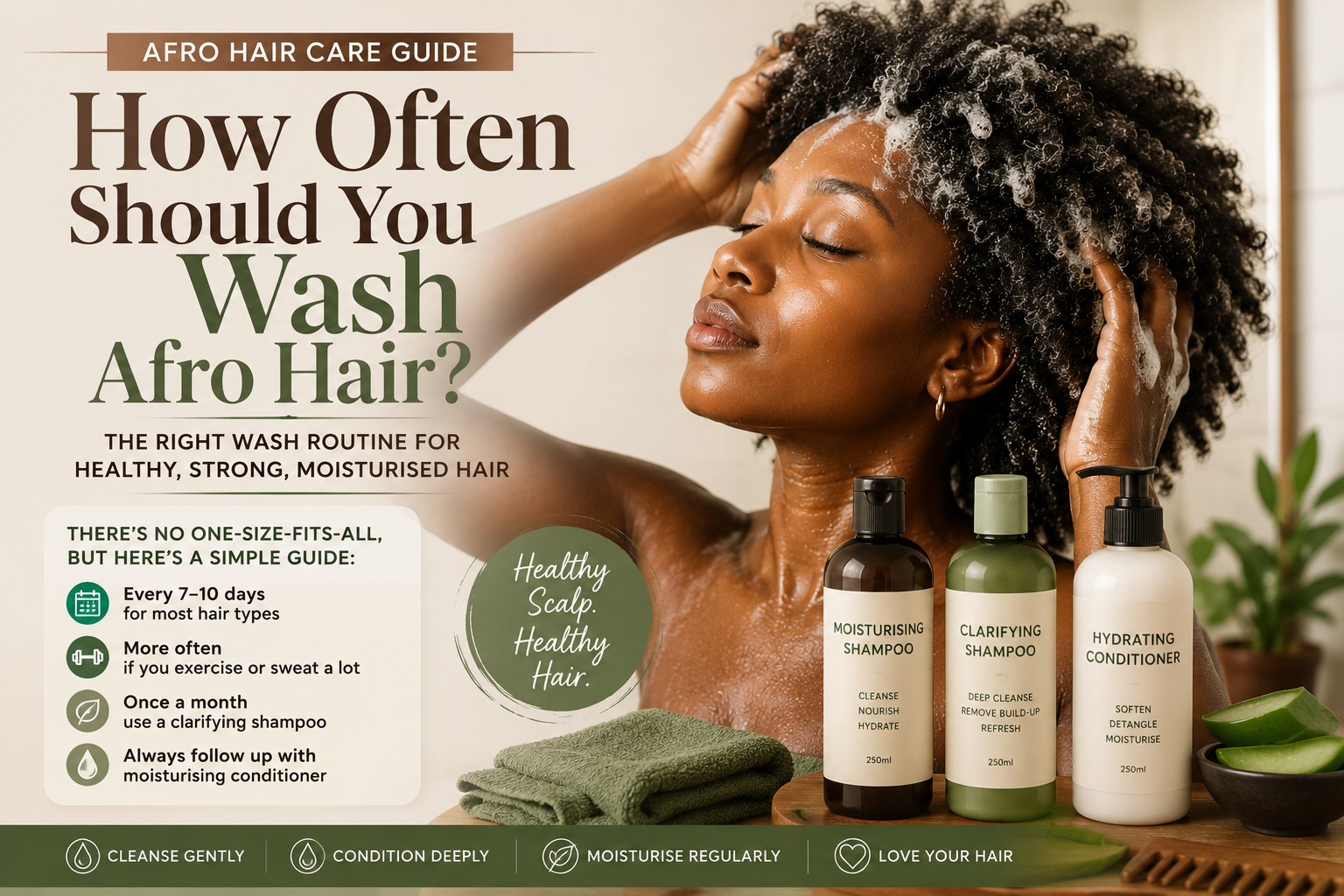 How Often Should You Wash Afro Hair? The Truth About Wash Day