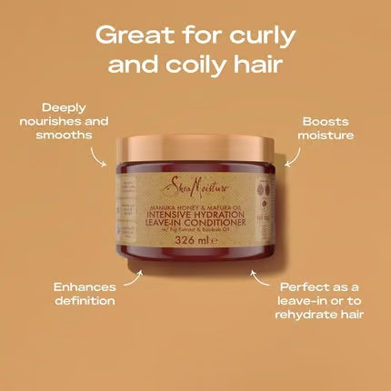 SheaMoisture Manuka Honey & Mafura Oil Intensive Hydration Leave-In Conditioner 237ml