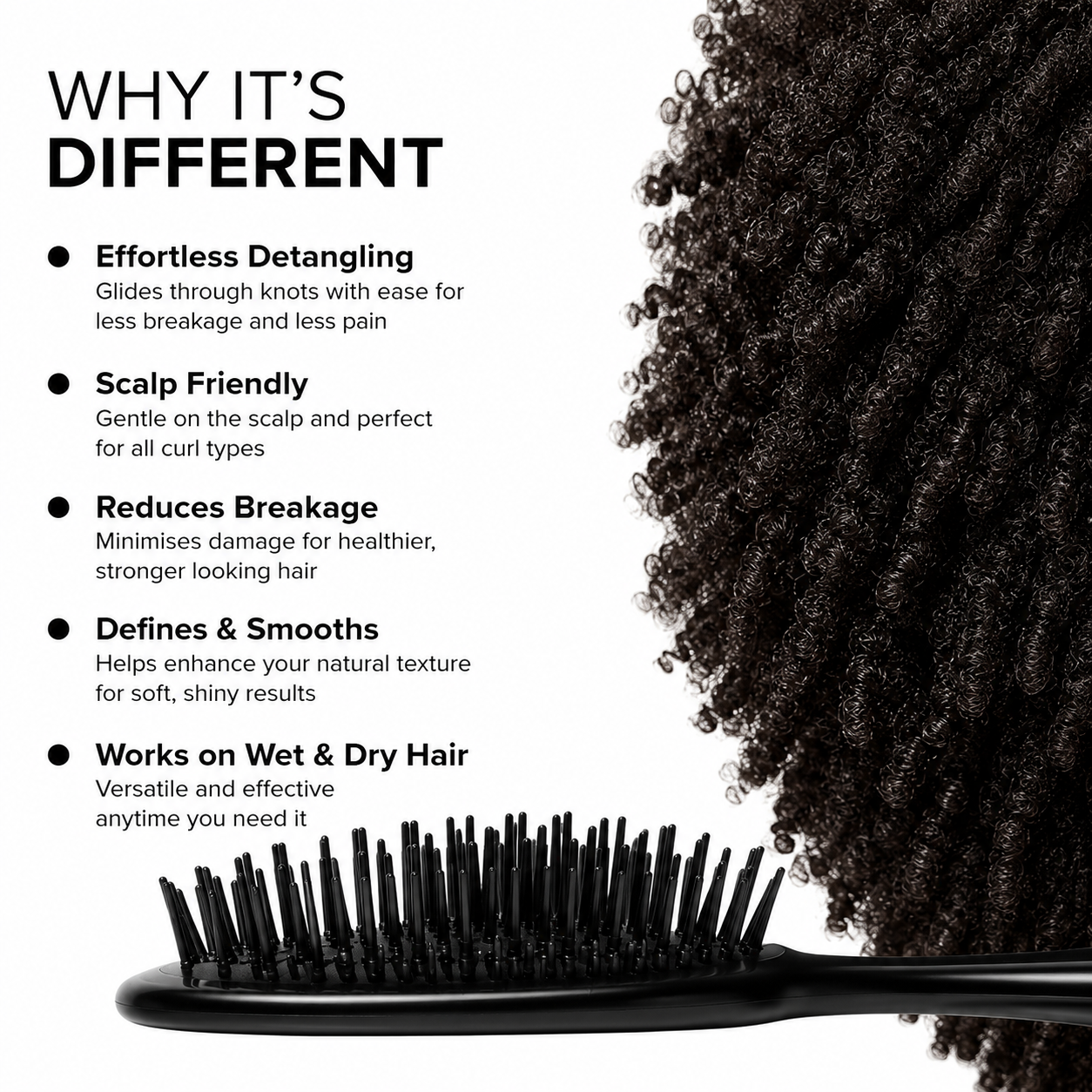 Afro Hair Detangling