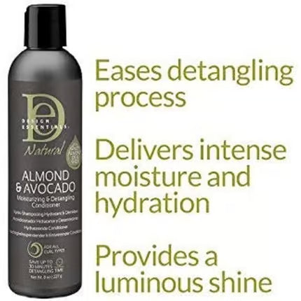 Design Essentials Almond & Avocado Moisturizing Hair Conditioner for Women