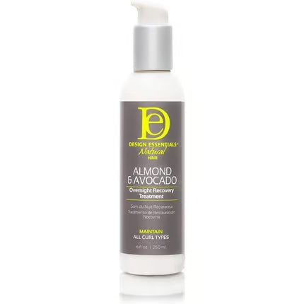 Design Essentials Natural Hair Almond & Avocado Overnight Recovery Treatment