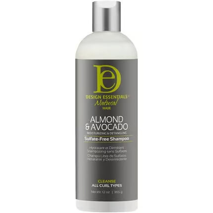Design Essentials Natural Almond & Avocado Moisturizing Detangling Sulfate Free