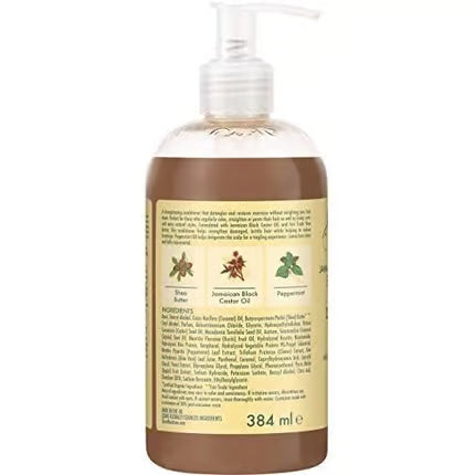 Shea Moisture Jamaican Black Castor Oil Strengthen & Restore Conditioner with Shea Butter, Peppermint & Apple Cider Vinegar 384ml