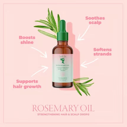 Camille Rose Rosemary Oil Strengthening Hair and Scalp Drops 1.9 fl oz