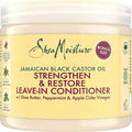 SheaMoisture Jamaican Black Castor Oil Strengthen & Restore Leave-In Conditioner for Chemically Processed, Heat Styled or Natural Hair 431ml